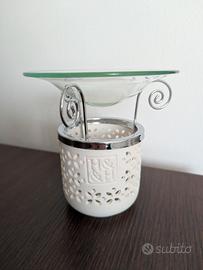 Bruciatore essenze H&H in ceramica traforata
