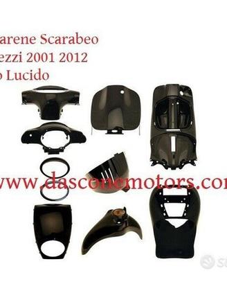 Kit carene Aprilia Scarabeo 50 100 2001 2012 Nero
