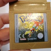 POKEMON VERSIONE ORO GAME BOY GB ITA