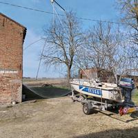 barca allestita pesca