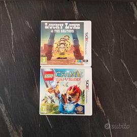 Lotto 2 giochi Nintendo 3DS - Lego Chima e Lucky 