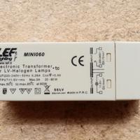 elettricita’ TRASFORMATORE ELETTRONICO 20-60W 220V