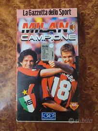 Lotto vhs calcio vintage 