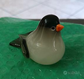 Piccolo uccellino in vetro di Murano