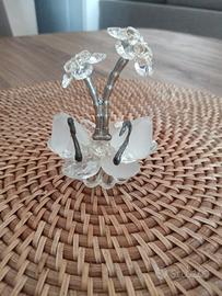 elegante soprammobile  albero con cigni