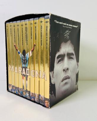Box 10 DVD Maradona Non sarò mai un uomo comune