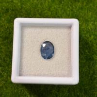 Zaffiro blu 1.35 ct taglio Ovale certificato
