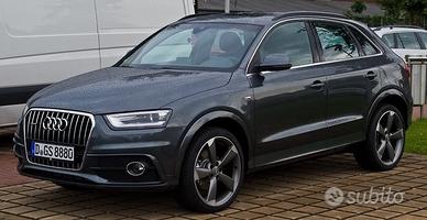 Ricambi audi q3 sline e normale 2014