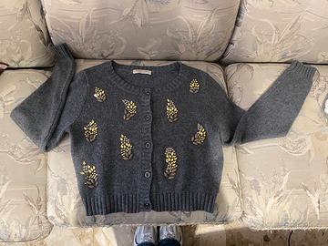 cardigan grigio