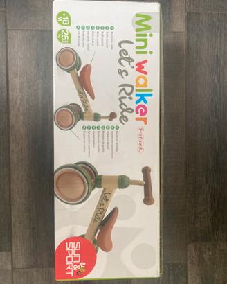 Bicicletta lets ride mini walker