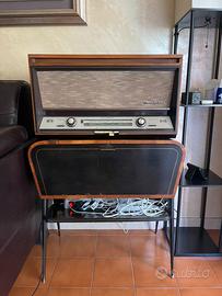 Radio giradischi Telefunken Domiphon R525 anni 60.