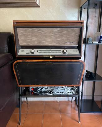 Radio giradischi Telefunken Domiphon R525 anni 60.