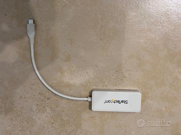 Adattatore Startech da usb-c a ethernet 