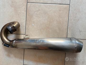 Terminale di scarico exan triumph