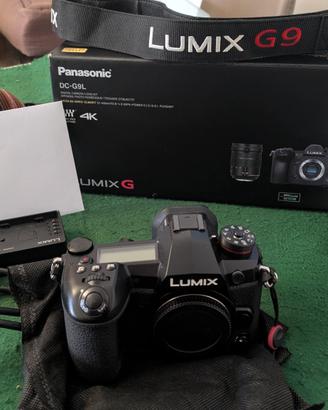 lumix DC- G9 in garanzia fino 02/28