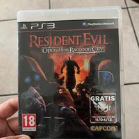 Lotto giochi ps3 resident evil