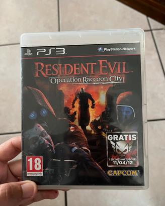 Lotto giochi ps3 resident evil