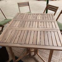 Tavolo da giardino allungabile