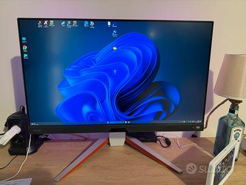 Monitor 27” BenQ Mobiuz EX2710U da 4K e 144 HZ