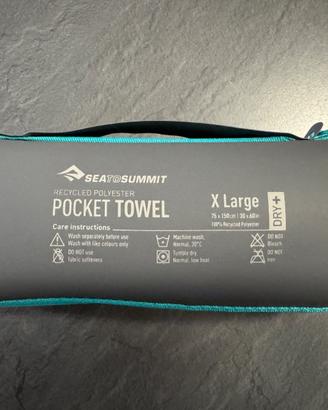 Asciugamani Sea to Summit Pocket towel XL