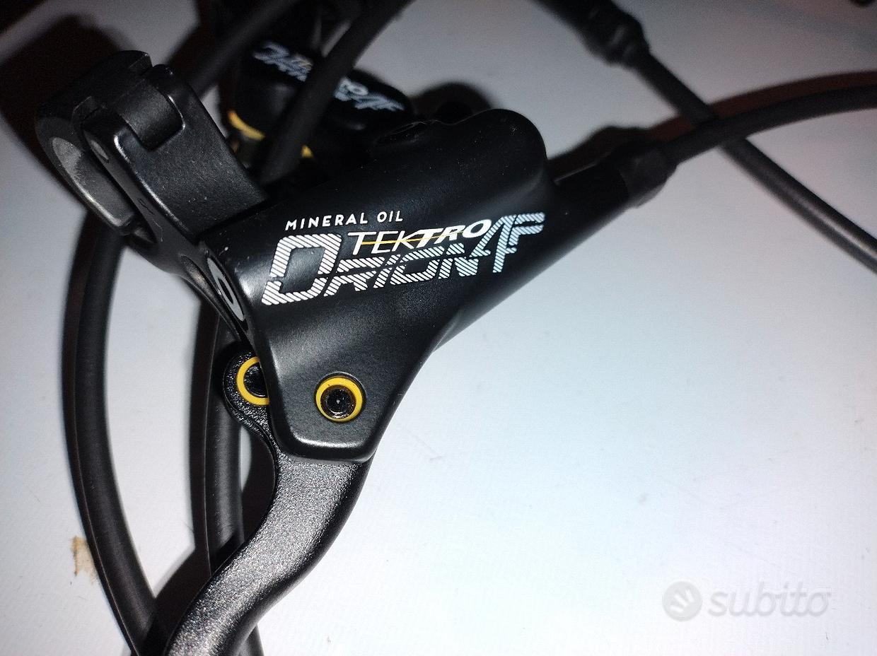 Pinza Freno A Disco Meccanico Tektro Nero Per Mountain Bike, Anteriore O Posteriore - Foto 2