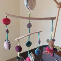  Giostrina musicale culla/lettino Moulin Roty topo