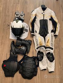 Set Completo da Moto per Pista