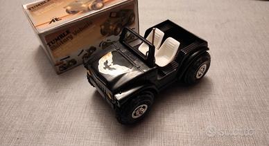 Jeep Militare giocattolo vintage anni 70/80 + box