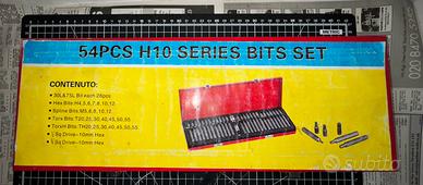 KIT SET INSERTI HEX SPLINE TORX TORH 54pz