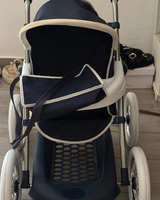 Passeggino per bebé con capottina e borsa