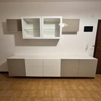 Mobile soggiorno Ikea componibile laccato