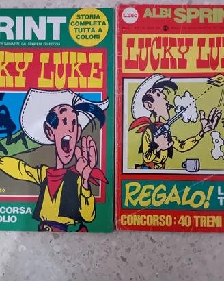 FUMETTI LUCKY LUKE anni 70-71 originali