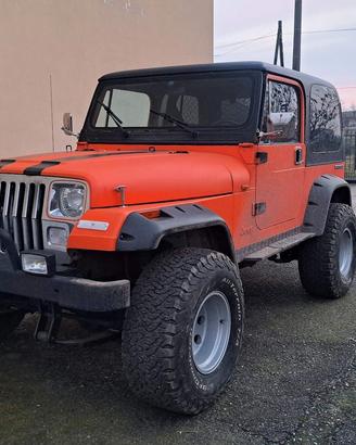 jeep wrangler yj 5.2 v8 swap