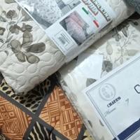 coordinato matrimoniale copriletto e lenzuola 