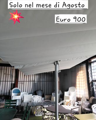 Ombrellone FIM Tendasole Palo Centrale 3x2,50 