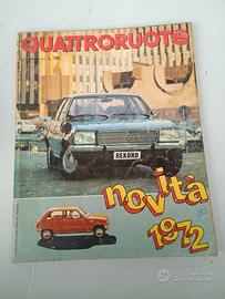 Rivista quattroruote Febbraio 1972 n° 194