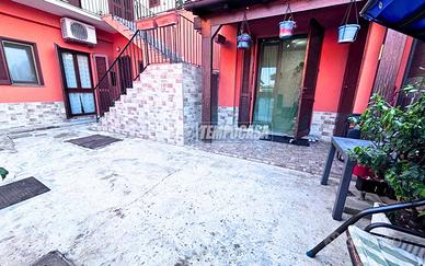 TRILOCALE CON TAVERNA E BOX