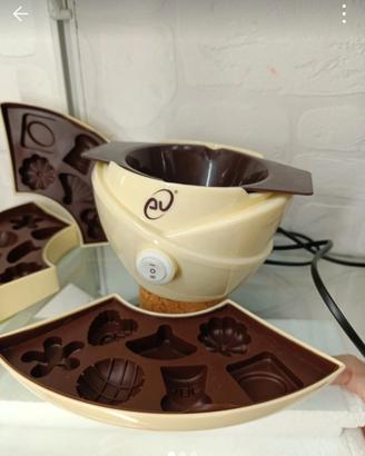 set per fonduta cioccolato elettrica