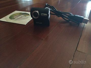 Webcam Delux 880 - Videocamera Nera USB