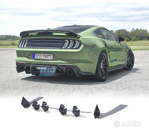DIFUSORE FORD MUSTANG 15-17 NERO LUCIDO