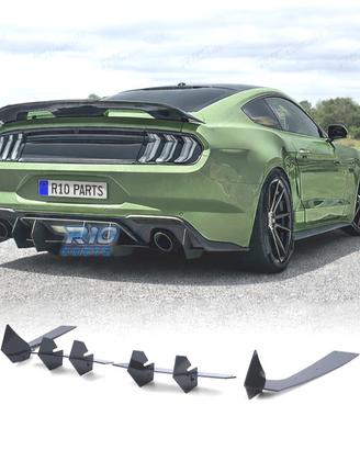 DIFUSORE FORD MUSTANG 15-17 NERO LUCIDO