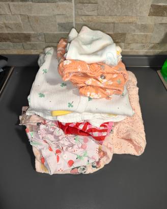 lotto di abbigliamento bambina