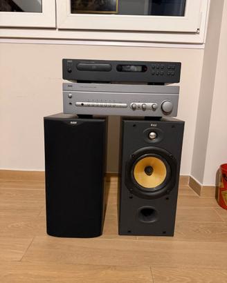 Impianto stereo NAD B&W
