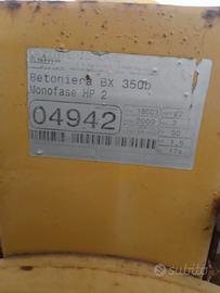 betoniera 