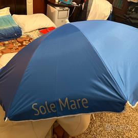 Omblellone spiaggia alluminizzato snti UVA