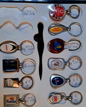 Lotto Collezione Portachiavi Vintage Brand & Calci