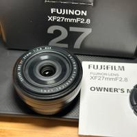 Fuji Fujinon XF 27mm F2.8