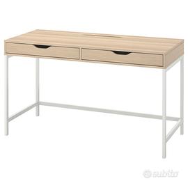 Scrivania IKEA ALEX 132x58 cm effetto rovere