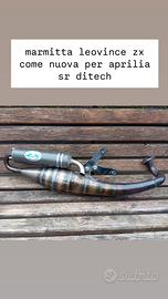 marmitta zx e Arrow minarelli orizzontale 