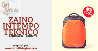 ZAINO INTEMPO TEKNIKO unisex arancione